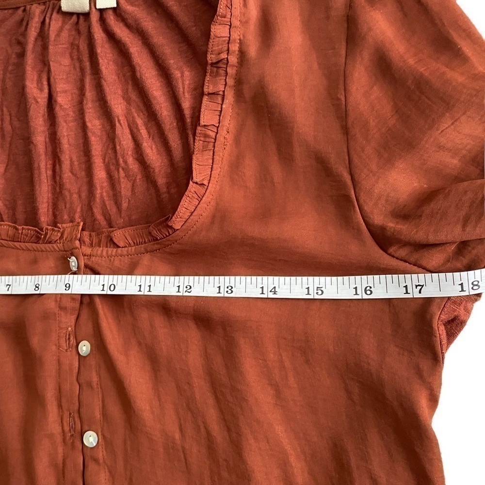 ANTHROPOLOGIE Dolan shirt size Small - Picture 5 of 7